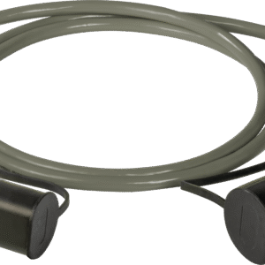 ZEV Type2-Type2, 32A, 3 Phase EV Charging Cable, Straight, Discreet Grey, 5m/10m