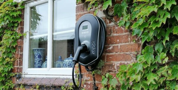Zappi Smart EV charger 7kw Multiphase Tethered black - Image 2