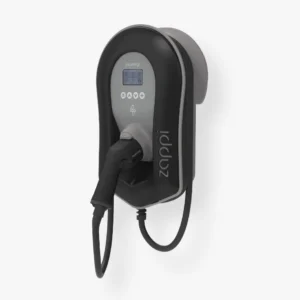 Zappi Smart EV charger 7kw Multiphase Tethered black