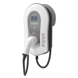 Zappi Smart EV charger 22kw Multiphase tethered White