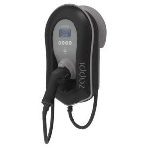 Zappi Smart EV charger 22kw Multiphase tethered black